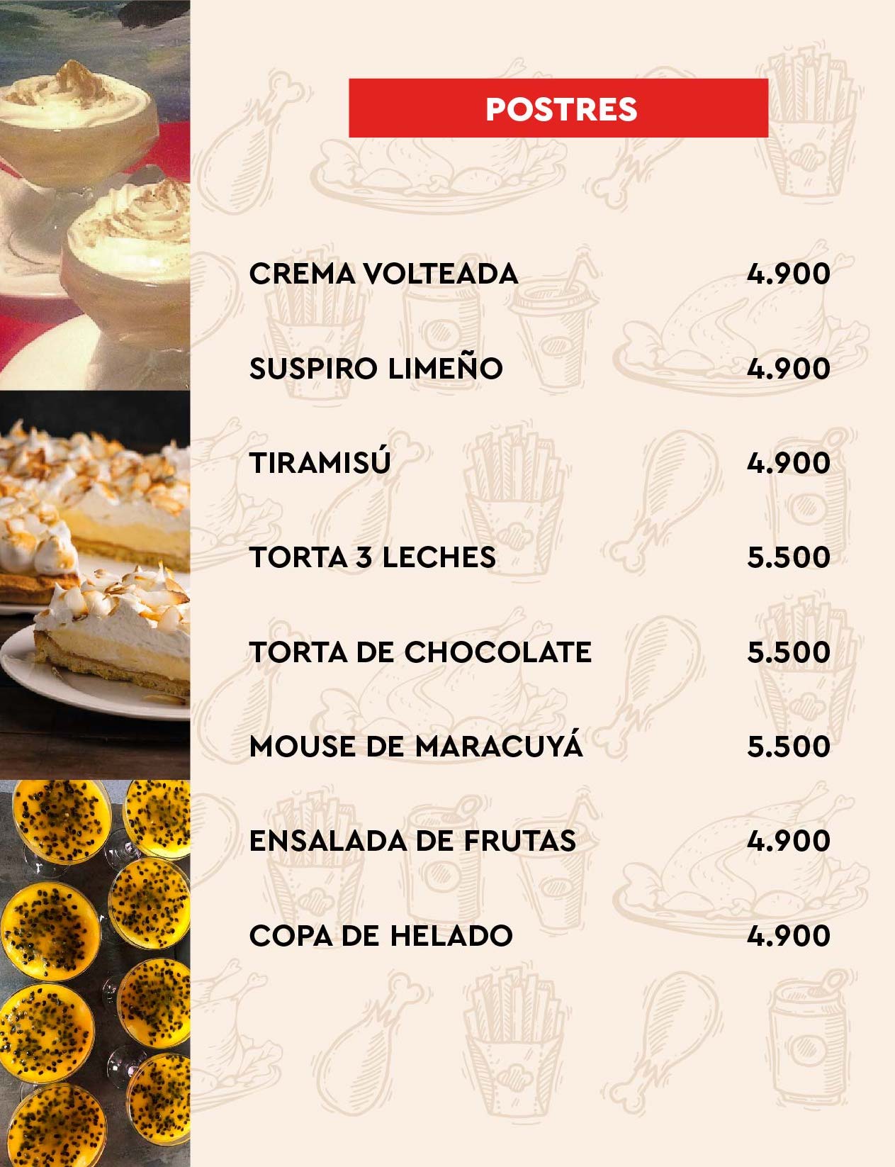 IMP CARTA POLLERÍA MEGA PERÚ 2025 OK